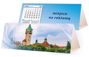 Kalendarze biurkowe - PIRAMIDKA duża - wzór KP3-117
