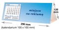 kalendarze biurkowe - piramidki - wzór KP3-117