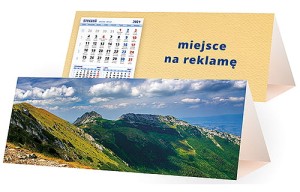 Kalendarze biurkowe - PIRAMIDKA duża - wzór KP3-118