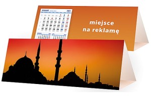 Kalendarze biurkowe - PIRAMIDKA duża - wzór KP3-119