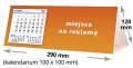 kalendarze biurkowe - piramidki - wzór KP3-119