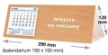kalendarze biurkowe - piramidki - wzór KP3-121