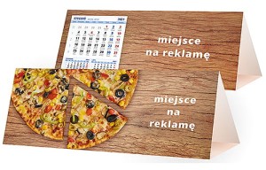 Kalendarze biurkowe - PIRAMIDKA duża - wzór KP3-122
