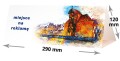 kalendarze biurkowe - piramidki - wzór KP3-123