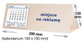 kalendarze biurkowe - piramidki - wzór KP3-124