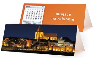 Kalendarze biurkowe - PIRAMIDKA duża - wzór KP3-127