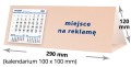 kalendarze biurkowe - piramidki - wzór KP3-129