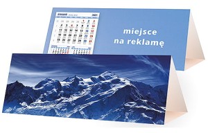 Kalendarze biurkowe - PIRAMIDKA duża - wzór KP3-130