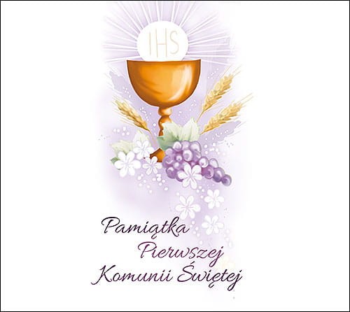 Opakowania okolicznościowe na pendrive i płyty - Digipack - Pierwsza Komunia Święta - PK 6014 D4P