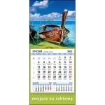 Kalendarze magnetyczne lub ścienne MINI - wzór KM1-025