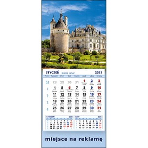 Kalendarze magnetyczne lub ścienne MINI - wzór KM1-062