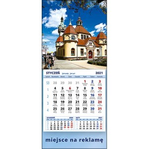 Kalendarze magnetyczne lub ścienne MINI - wzór KM1-083