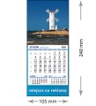 Kalendarze magnetyczne na lodówkę lub kalendarze ścienne MINI - wzór: KM1-115