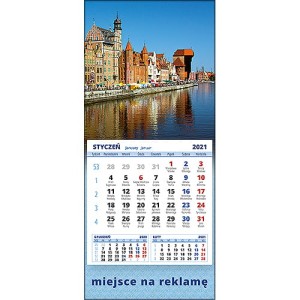 Kalendarze magnetyczne lub ścienne MINI - wzór KM1-116