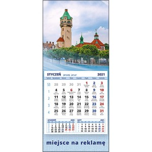 Kalendarze magnetyczne lub ścienne MINI - wzór KM1-117