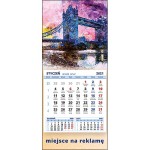 Kalendarze magnetyczne lub ścienne MINI - wzór KM1-120