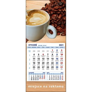 Kalendarze magnetyczne lub ścienne MINI - wzór KM1-121