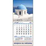 Kalendarze magnetyczne lub ścienne MINI - wzór KM1-124
