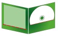 Ecopacki niskie 4P z nacięciem na książeczkę - jednołamowe, 1 łam, 1 płyta
