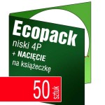 Ecopack 4P z NACIĘCIEM na książeczkę - pakiet 50 szt.