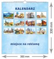 kalendarze wieloplanszowe 30x33 cm - KW1-006