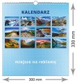 kalendarze wieloplanszowe 30x33 cm - KW1-002