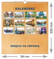 kalendarze wieloplanszowe 30x33 cm - KW1-009