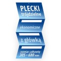 Plecki do kalendarzy trójdzielnych ekonomicznych z główką