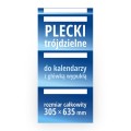 Plecki do kalendarzy trójdzielnych (pod wypukłą główkę)