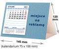 kalendarze biurkowe - piramidki - wzór KP1-080