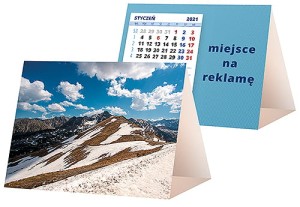 Kalendarze biurkowe - PIRAMIDKA mała - wzór KP1-080