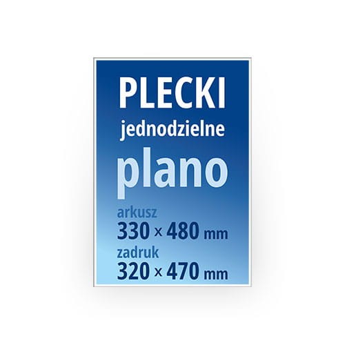 Plecki do kalendarzy jednodzielnych - w atrakcyjnej niskiej cenie