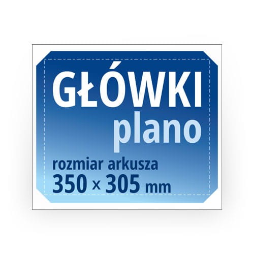 Główki do kalendarzy - arkusze plano