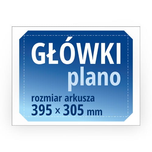 Główki do kalendarzy - arkusze plano
