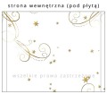 Płyty z kolędami w pudełku CD-BOX - inlay strona wewnętrzna (pod płytą) - wzór BK-330