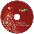 Płyty z kolędami w pudełku CD-BOX - nadruk na płycie - wzór BK-299