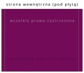 Płyty z kolędami w pudełku CD-BOX - inlay strona wewnętrzna (pod płytą) - wzór BK-329