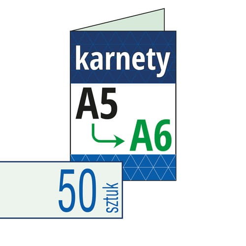 Zaproszenia, karnety - A5 do A6 - kreda 350g lub Invercote Creato 300g lub Satyna DCP 300g, druk pełnokolorowy CMYK - pakiet 50 szt.