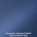papier P35 Keaykolour Prążki Błękit Królewski, drobne prążki, 300g, druk kolorem białym