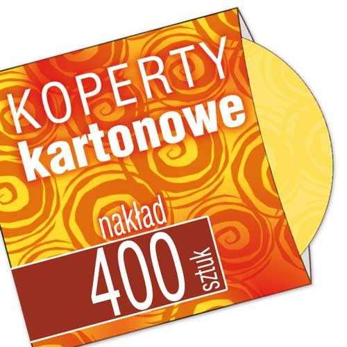 Koperta kartonowa, druk full kolor - 400 szt.