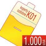 Koperty ozdobne K01 - pakiet 1.000 szt.