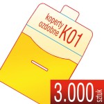Koperty ozdobne K01 - pakiet 3.000 szt.