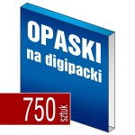 Opaska przelotowa na digipacki - pakiet 750 szt.
