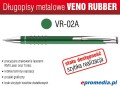 Długopisy metalowe VENO RUBBER VR-02A z grawerem - ATRAKCYJNA CENA