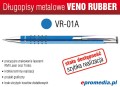 Długopisy metalowe VENO RUBBER VR-01A z grawerem - ATRAKCYJNA CENA