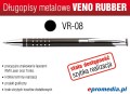Długopisy metalowe VENO RUBBER VR-08 z grawerem - ATRAKCYJNA CENA