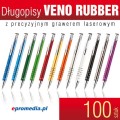 Długopisy metalowe VENO RUBBER  z grawerem - ATRAKCYJNA CENA