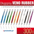 Długopisy metalowe VENO RUBBER  z grawerem - ATRAKCYJNA CENA