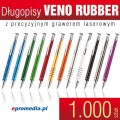 Długopisy metalowe VENO RUBBER  z grawerem - ATRAKCYJNA CENA