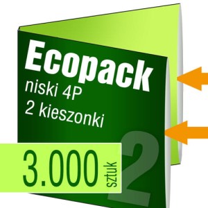 Ecopack 4P - 2 KIESZENIE - pakiet 3.000 szt.